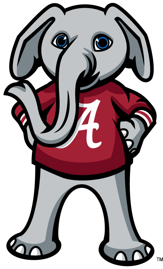 Alabama Crimson Tide 2020-Pres Mascot Logo diy DTF decal sticker